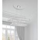 Dickinson 1 Light 41.5 inch Chrome Chandelier Ceiling Light