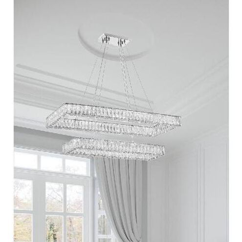 Dickinson 1 Light 41.5 inch Chrome Chandelier Ceiling Light