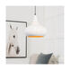 Cornwall 1 Light 12 inch White Pendant Ceiling Light