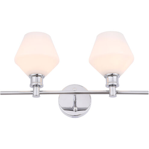 Rochester 2 Light 19 inch Chrome Wall sconce Wall Light