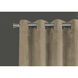 Swatara Cream Curtain Panel, 2-Piece Set