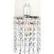 Adams 1 Light 5 inch Chrome Wall sconce Wall Light