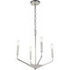 Geneseo 4 Light 18 inch Chrome Pendant Ceiling Light