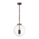 Malone 3 Light 14 inch Oil Rubbed Bronze Pendant Ceiling Light