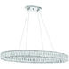 Dickinson 1 Light 39 inch Chrome Pendant Ceiling Light