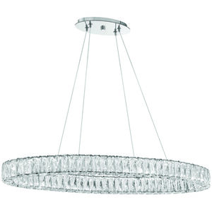 Dickinson 1 Light 39 inch Chrome Pendant Ceiling Light