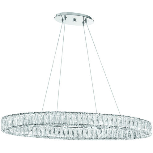 Dickinson 1 Light 39 inch Chrome Pendant Ceiling Light