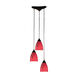 Millcreek 3 Light 10 inch Dark Rust Mini Pendant Ceiling Light