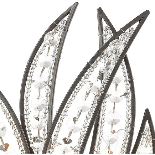 Newark 2 Light 12 inch Dark Graphite Sconce Wall Light