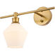 Rochester 1 Light 14.7 inch Brass Wall sconce Wall Light, Left