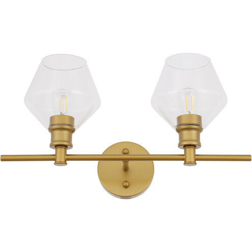 Rochester 2 Light 19 inch Brass Wall sconce Wall Light