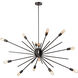 Rockville 14 Light 54 inch Oil Rubbed Bronze Chandelier Ceiling Light