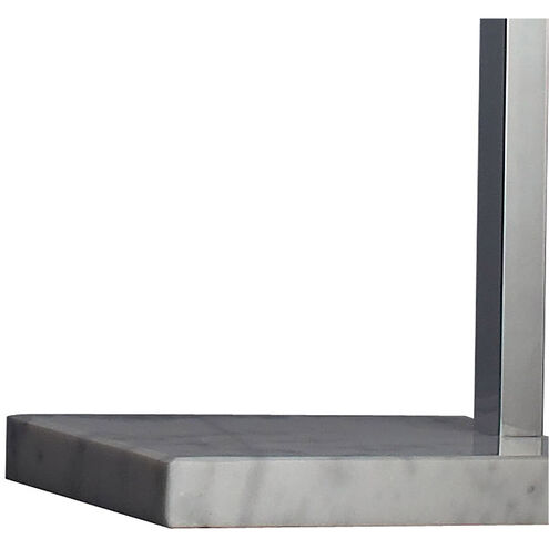 Swoyersville 70 inch 100 watt Polished Nickel with White Floor Lamp Portable Light