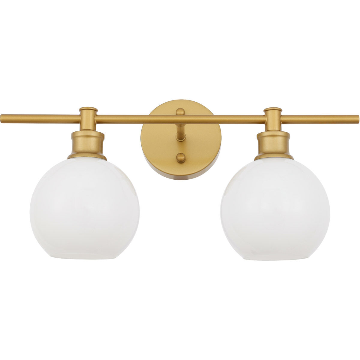 Syracuse 2 Light 19 inch Brass Wall sconce Wall Light