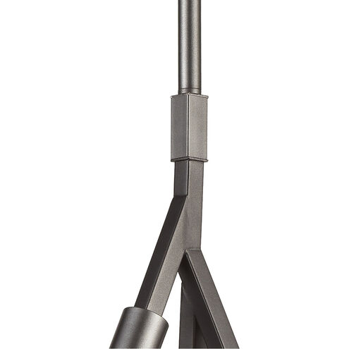 Sweden 3 Light 6 inch Dark Graphite Mini Pendant Ceiling Light