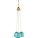 Menno 3 Light 13 inch Mint Pendant Ceiling Light