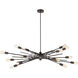 Rockville 14 Light 54 inch Oil Rubbed Bronze Chandelier Ceiling Light