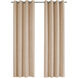 Swatara Brown Curtain Panel, 2-Piece Set