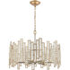 Swissvale 6 Light 24 inch Polished Nickel Chandelier Ceiling Light