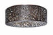 Troy 9 Light 23.5 inch Bronze Flush Mount Ceiling Light