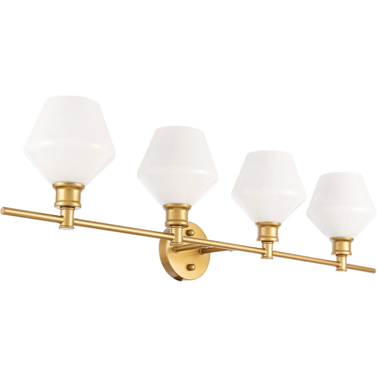 Rochester 4 Light 38 inch Brass Wall sconce Wall Light