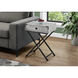 Seneca 24 X 18 inch Grey and Black Accent End Table or Night Stand