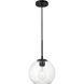 Huntington 1 Light 8 inch Black Pendant Ceiling Light