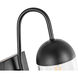 Malta 1 Light 4.8 inch Black Wall sconce Wall Light