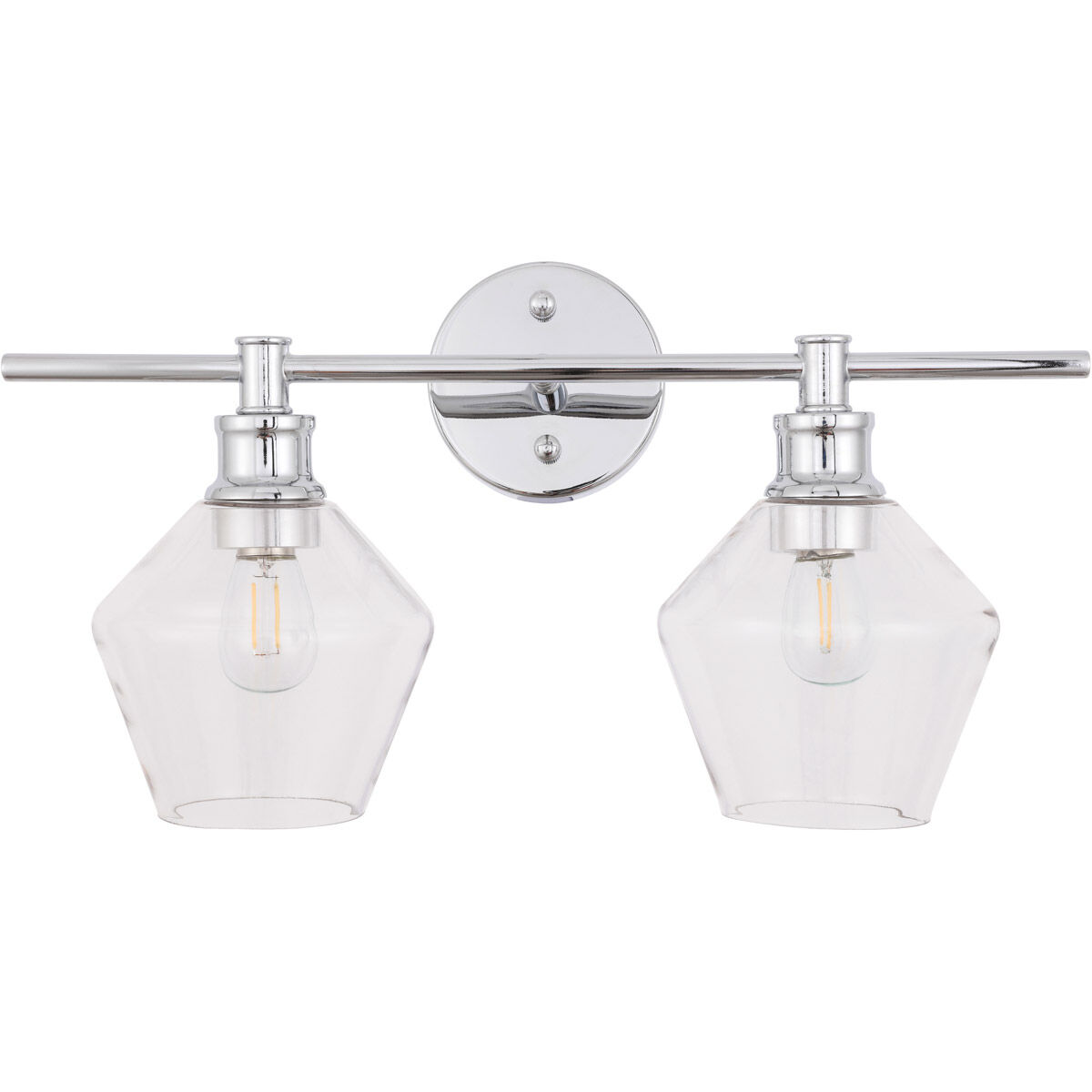 Rochester 2 Light 19 inch Chrome Wall sconce Wall Light