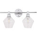Rochester 2 Light 19 inch Chrome Wall sconce Wall Light