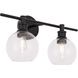 Syracuse 2 Light 19 inch Black Wall sconce Wall Light