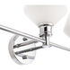 Rochester 3 Light 28 inch Chrome Wall sconce Wall Light