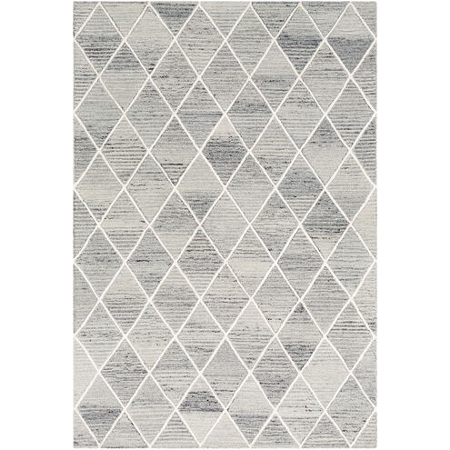 Chester 90 X 60 inch Light Gray Rug, Rectangle