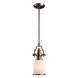 Pittsburgh 1 Light 6 inch Antique Copper Mini Pendant Ceiling Light