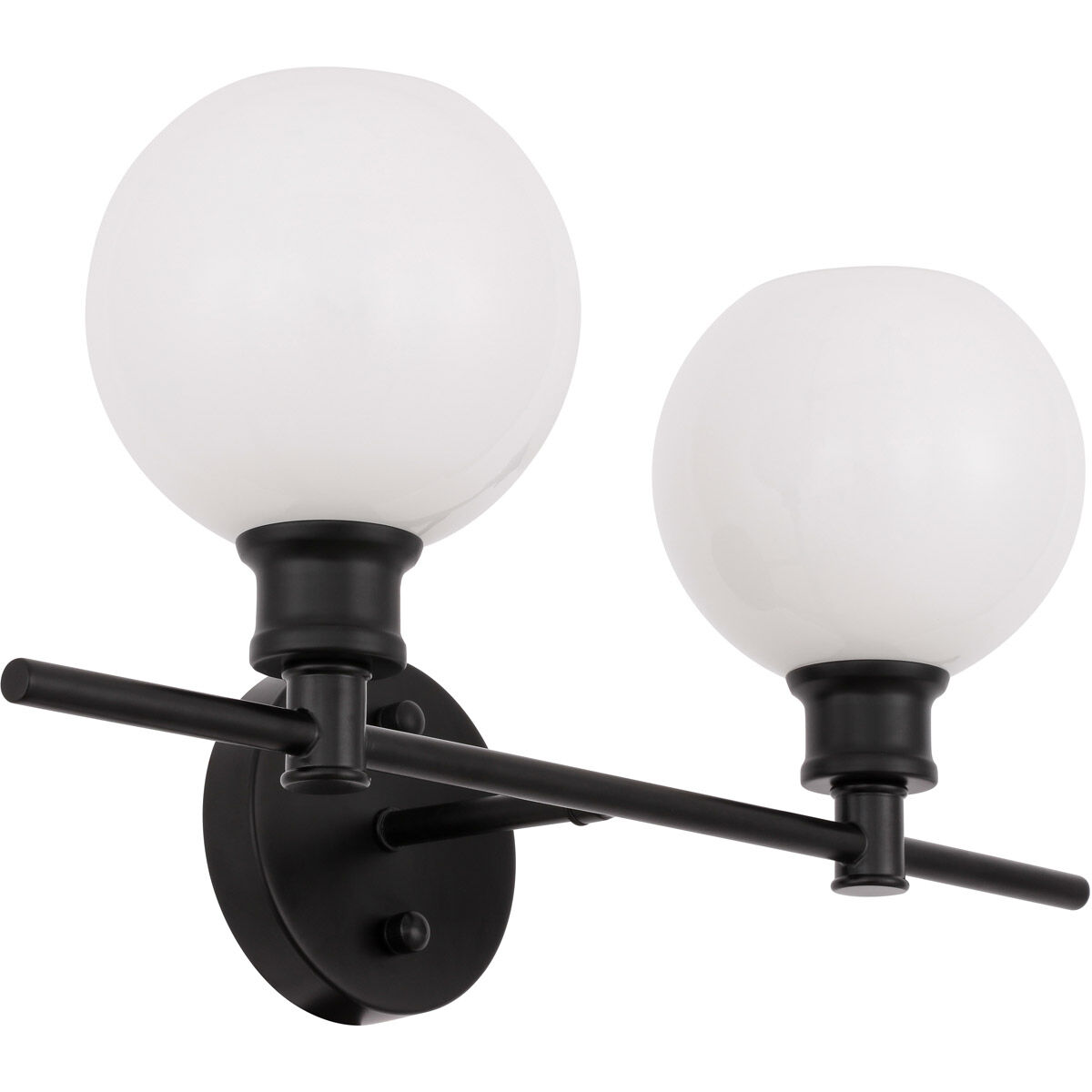 Syracuse 2 Light 19 inch Black Wall sconce Wall Light