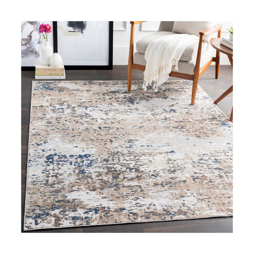 Haverstraw 87 X 63 inch Light Gray Rug, Rectangle