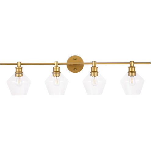 Rochester 4 Light 38 inch Brass Wall sconce Wall Light