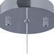 Lyme LED 1 inch Polished Chrome Mini Pendant Ceiling Light