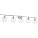 Syracuse 5 Light 47 inch Chrome Wall sconce Wall Light