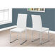 Plymouth White Dining Chair, 2-Piece Set