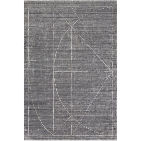 Chili 36 X 24 inch Gray Rug, Rectangle
