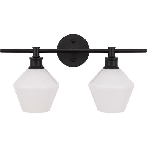 Rochester 2 Light 19 inch Black Wall sconce Wall Light