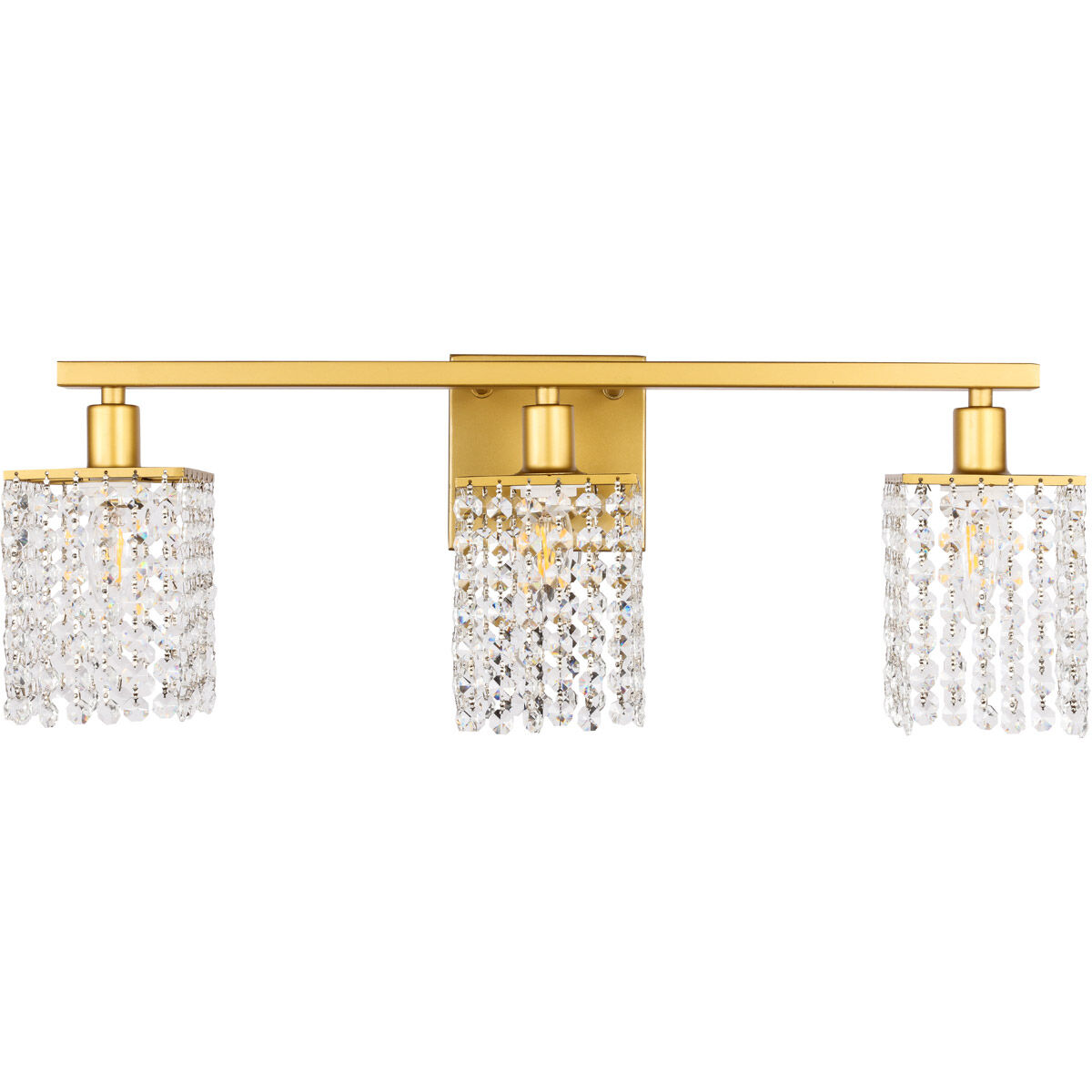 Adams 3 Light 24 inch Brass Wall sconce Wall Light