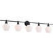 Rochester 5 Light 47 inch Black Wall sconce Wall Light