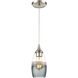 Batavia 1 Light 5 inch Satin Nickel Pendant Ceiling Light