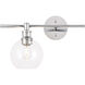 Syracuse 1 Light 14.7 inch Chrome Wall sconce Wall Light, Left