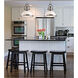 Pittsburgh 1 Light 13 inch Polished Nickel Pendant Ceiling Light