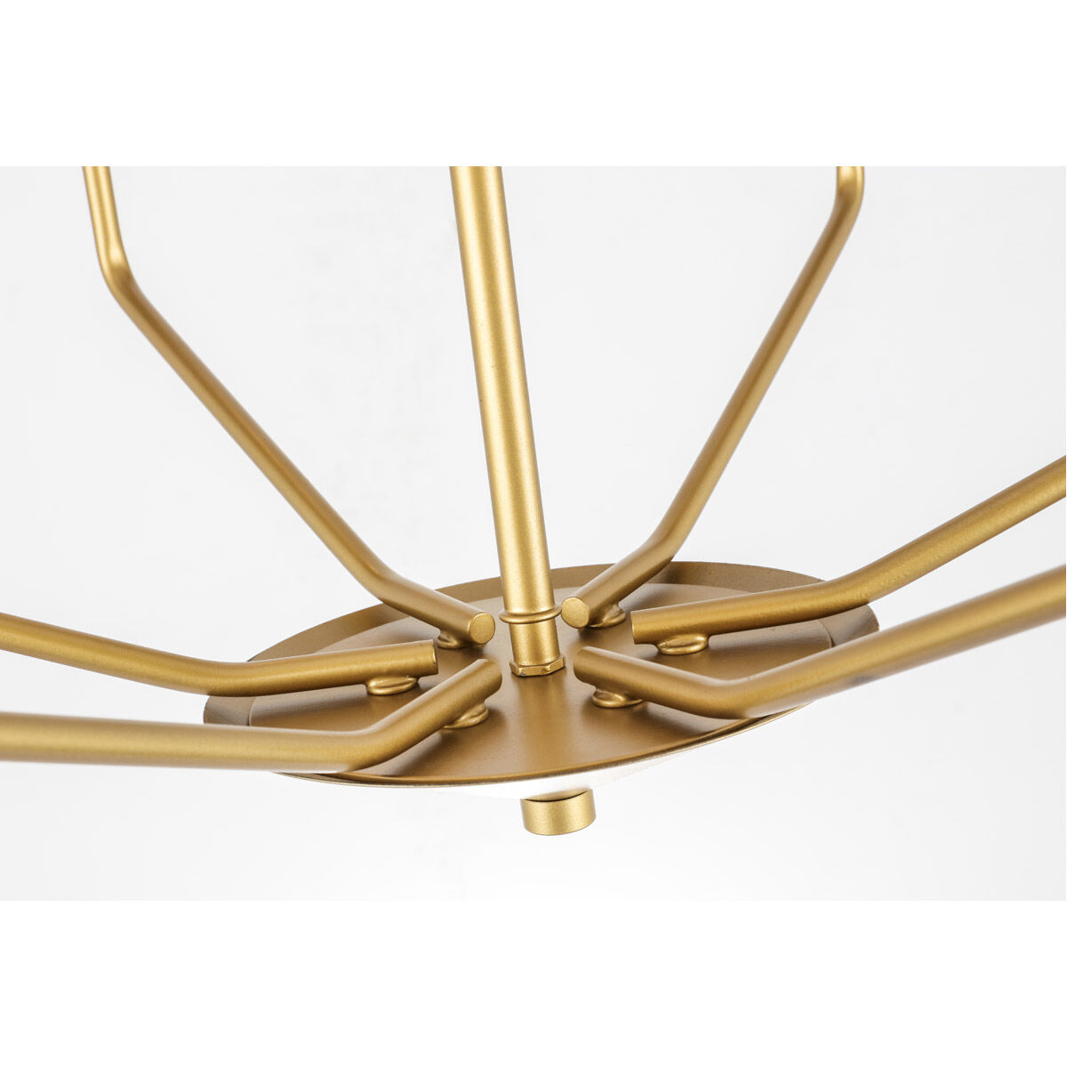 Geneseo 6 Light 22 inch Brass Pendant Ceiling Light