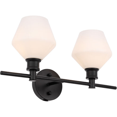 Rochester 2 Light 19 inch Black Wall sconce Wall Light