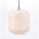 Syracuse 1 Light 7.3 inch Chrome Pendant Ceiling Light
